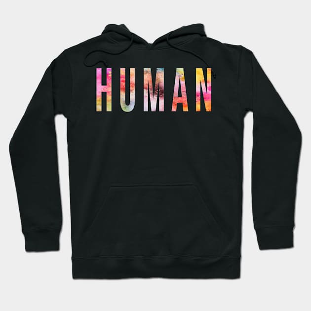 Human 3 Hoodie by equiliser